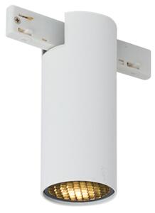 Moderný reflektor biely pre 1-fázový koľajnicový systém GU10 35mm - Slimline Nubee Honey