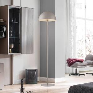 Schöner Wohnen stojacia lampa Ali, piesková bríza, železo, E27, Krémová / jantárovo žltá, Obývacia izba / jedáleň, kov, Škandinávsky, Stojaca lampa