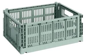 Úložný box Colour Crate, Medium, Sage Green – HAY