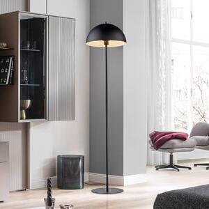 Schöner Wohnen stojacia lampa Ali, čierna, železo, E27, Čierna, Obývacia izba / jedáleň, kov, Škandinávsky, Stojaca lampa