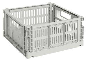 Úložný box Colour Crate, Medium Square, Grey – HAY