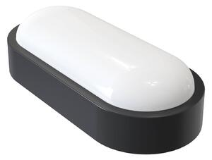 MEGATRON LED vonkajšie nástenné svietidlo Zella Neo XL, čierne, IP54, Čierna, Chodba, Plast