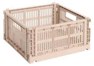Úložný box Colour Crate, Medium Square, Powder – HAY