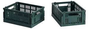 Úložné boxy Colour Crate, Mini, 2 kusy, Dark Green – HAY