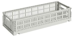 Úložný box Colour Crate, Mini Oblong, Grey – HAY