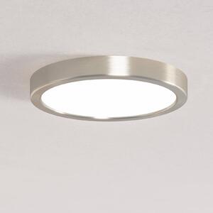 EGLO connect Smart LED svietidlo Fueva 6-Z, sivá, Ø 21 cm, Hliník / sivá / zinok, Obývacia izba / jedáleň, Plast, Moderný, Závesné svietidlo
