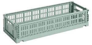 Úložný box Colour Crate, Mini Oblong, Sage Green – HAY