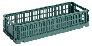 Úložný box Colour Crate, Mini Oblong, Dark Green – HAY