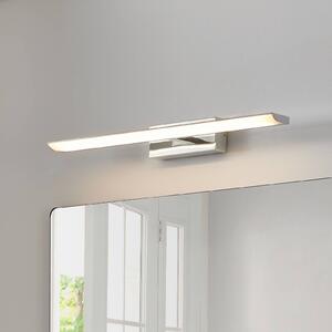 EGLO connect Smart LED zrkadlo svetlo Tabiano-Z, 60,5 cm, chróm, Hliník / sivá / zinok, Kúpeľňa, kov, Moderný, Nástenné svietidlo