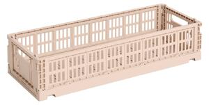 Úložný box Colour Crate, Mini Oblong, Powder – HAY