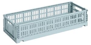 Úložný box Colour Crate, Mini Oblong, Dusty Blue – HAY