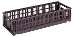 Úložný box Colour Crate, Mini Oblong, Bordeaux – HAY