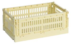Úložný box Colour Crate, Small, Light Yellow – HAY