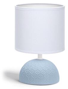 Aigostar - Stolná lampa 1xE14/40W/230V modrá/biela