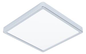 EGLO connect Smart LED svietidlo Fueva 6-Z, chróm, 29 cm, Hliník / sivá / zinok, Obývacia izba / jedáleň, Plast, Moderný, Stropné svetlo
