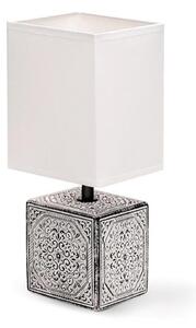 Aigostar - Stolná lampa 1xE14/40W/230V šedá/biela