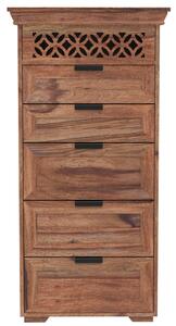 Komoda Mira 60x120x45 indický masív palisander
