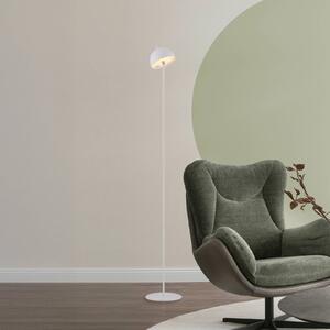 Schöner Wohnen LED stojacia lampa na batérie Bellis, biela, IP54, Biela / opálová, Obývacia izba / jedáleň, kov, Škandinávsky, Stojaca lampa
