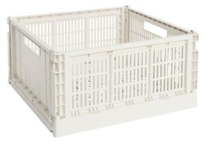 Úložný box Colour Crate, Large Square, Off-White – HAY