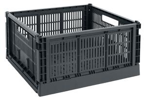 Úložný box Colour Crate, Large Square, Charcoal – HAY