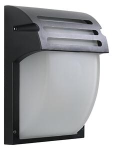 Prezent 39038 - Vonkajšie nástenné svietidlo AMALFI 1xE27/60W/230V čierna