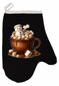 Vianočná kuchynská rukavica Choco EMI, červená