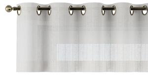 Krátký záves na kolieskach farba produktu béžová látka polopriehľadný, zapletaná, vzorované