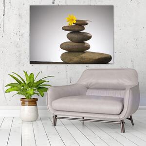 Relaxačné obraz - kamene (Obraz 60x40cm)