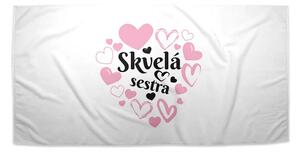 Sablio Uterák Skvelá sestra - 30x50 cm