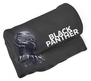 Sablio Deka BLACK PANTHER z profilu Čierny - 150x120 cm