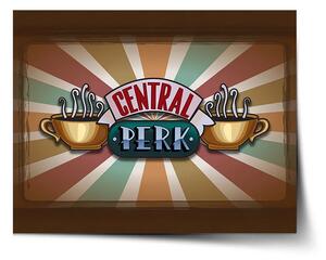Sablio Plagát Seriál Priatelia CENTRAL PERK Abstrakcia - 60x40 cm