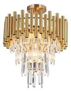 Luster na tyči MADISON 9xE14/40W/230V zlatá