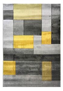 Sivo-žltý koberec Flair Rugs Cosmos, 80 × 150 cm