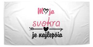 Sablio Uterák Moja svokra je najlepšia - 30x50 cm