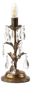 ONLI - Stolná lampa TERESA 1xE14/6W/230V bronzová