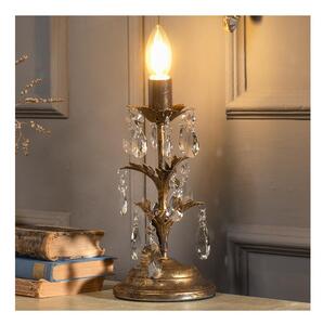 ONLI - Stolná lampa TERESA 1xE14/6W/230V bronzová