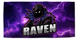 Sablio Uterák FORTNITE RAVEN Fialová búrka - 30x50 cm