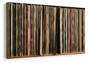 Obraz retro vinylové platne