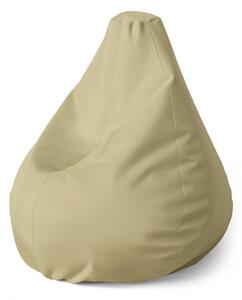 Sablio Sedací vak Pear Žltohnedá - 70 x 95 x 15 cm
