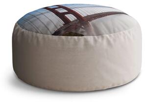 Sablio Taburet Golden Gate v hmle: 38x48 cm