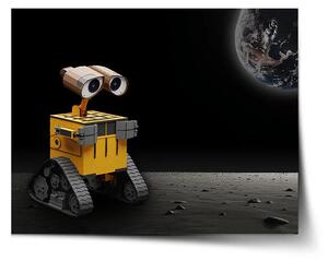 Sablio Plagát Wall-E robot Mesiac - 60x40 cm