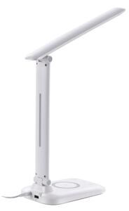 Immax 09107L - LED stmievateľná stolná lampa s bezdrôtovým nabíjaním QI LUMI LED/7W/230V biela