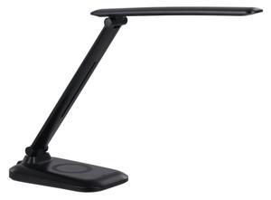 Immax 09106L - LED stmievateľná stolná lampa s bezdrôtovým nabíjaním QI LUMI LED/7W/230V čierna