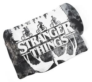Sablio Deka Stranger Things White - 190x140 cm