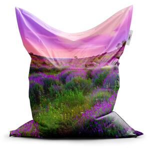 Sablio Sedací vak Levanduľové pole 2 - 150x100 cm