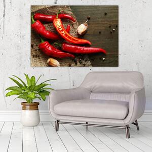 Obraz - chilli papriky (Obraz 60x40cm)
