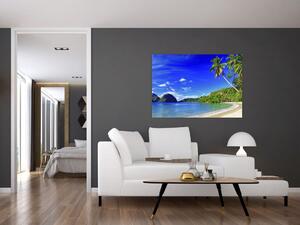 Obraz do bytu - piesočná pláž (Obraz 60x40cm)