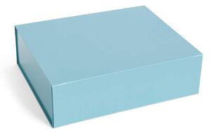 HAY Úložný box Colour Storage L, ocean blue