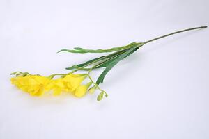 Umelé kvety FRÉZIE žltá
