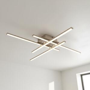 Brilagi - LED stropné svietidlo STRIPES LED/37W/230V strieborné